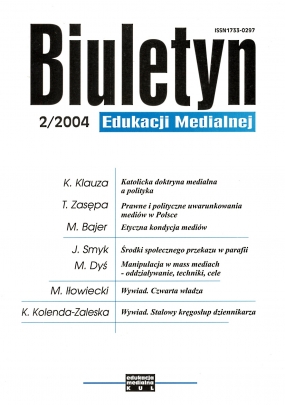 Biuletyn Edukacji Medialnej 2004, nr 2